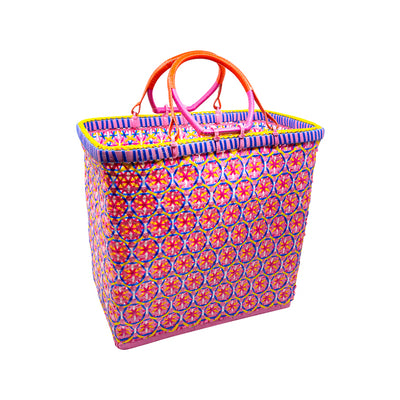 Belongil Basket - Tropic Pink